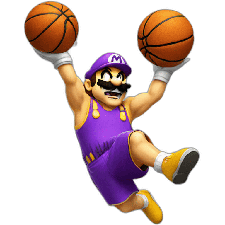 Wario qui dunk emoji