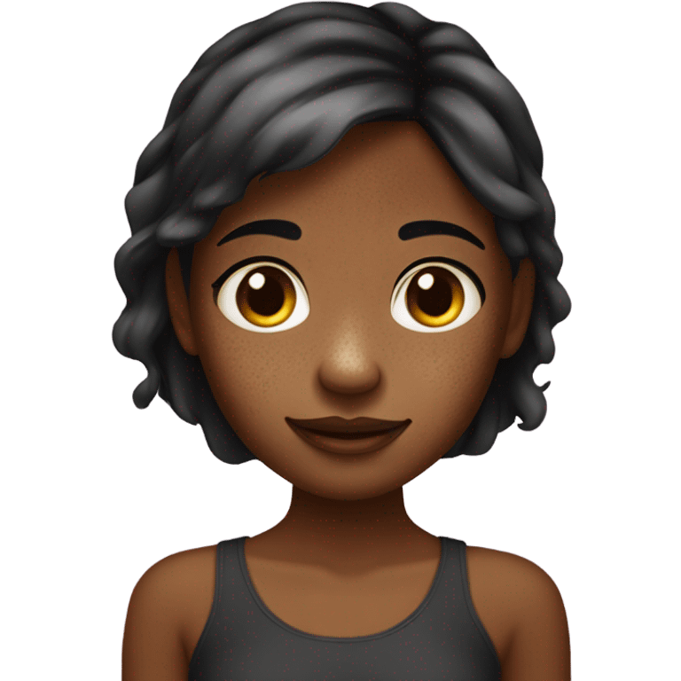 hyperpigmentation girl emoji