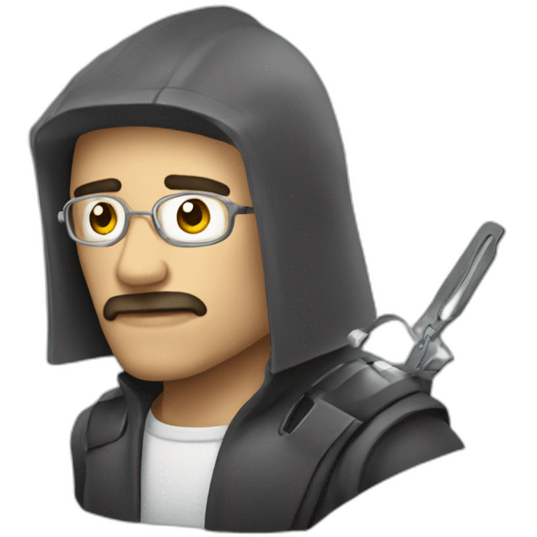 Master of cybercrimes emoji