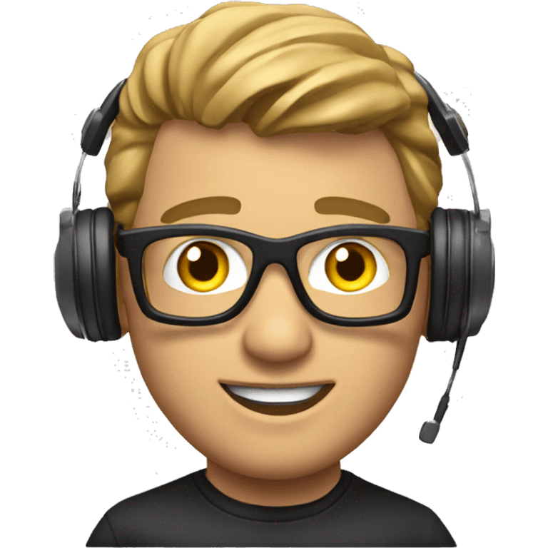 3D Radio Deejay emoji