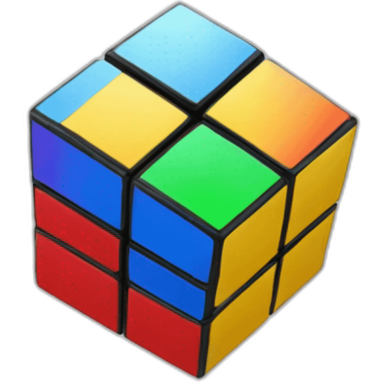 Rubik's Cube emoji