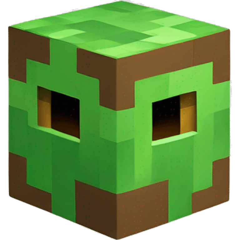 Minecraft logo emoji