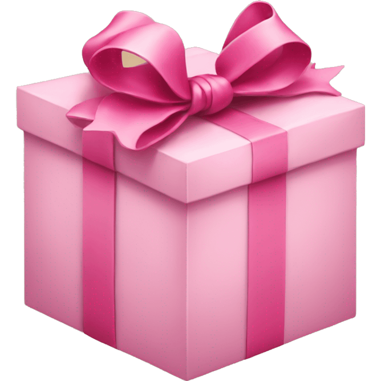 pink bow on the box emoji