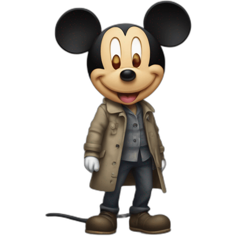 psychopath mickey mouse emoji