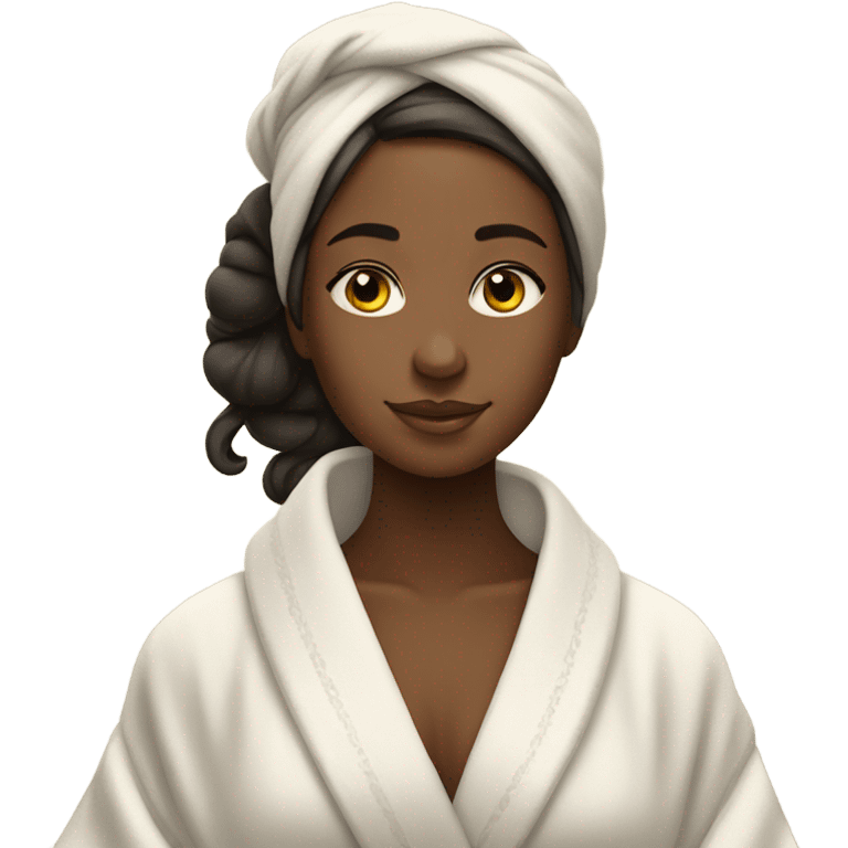 Girl on the spa emoji