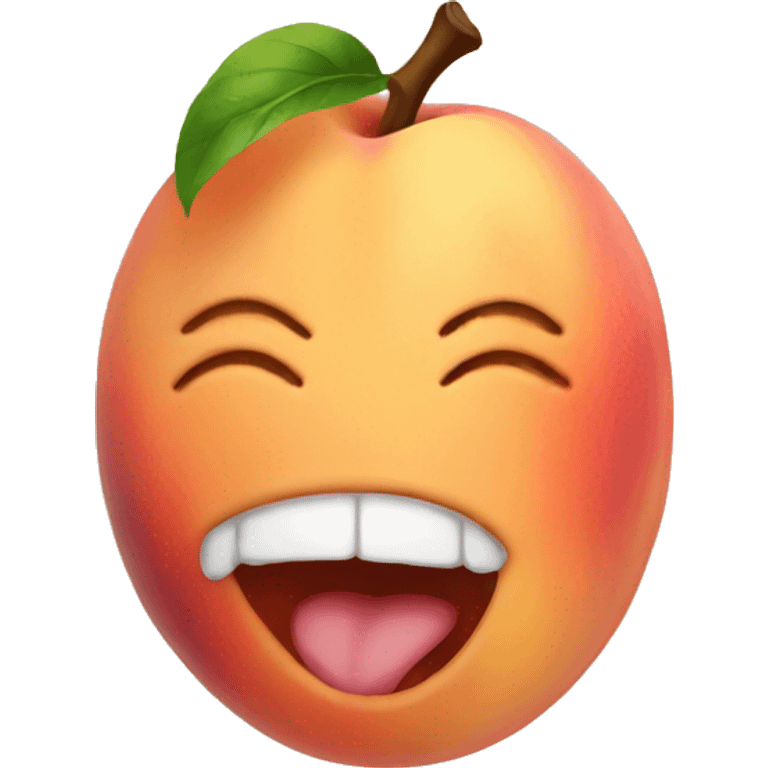 Suggestive Peach emoji