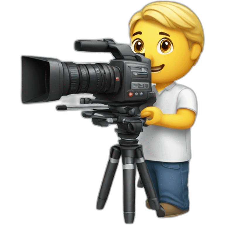 white-camera-operator emoji