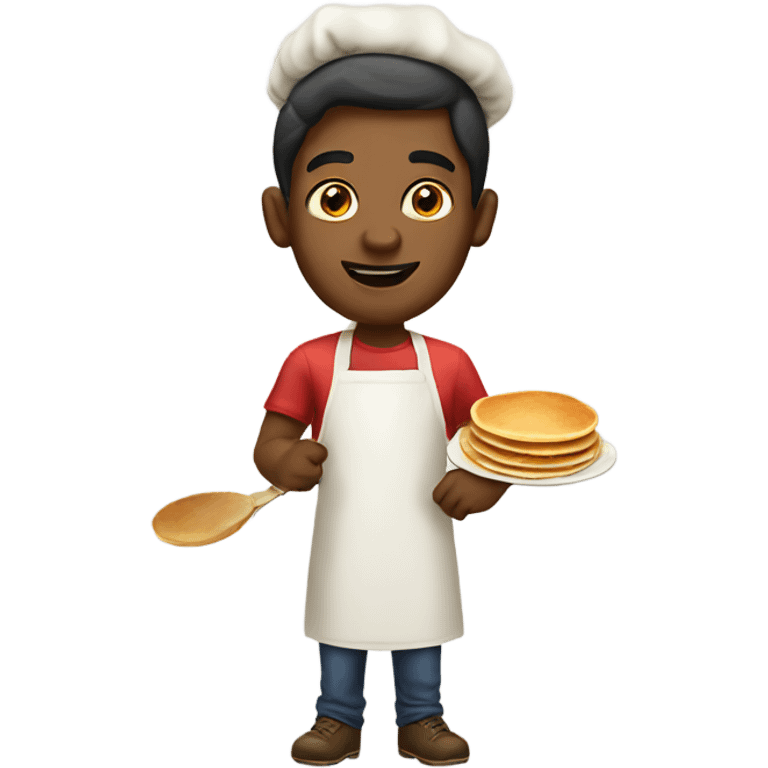 Cooking pancakes  emoji