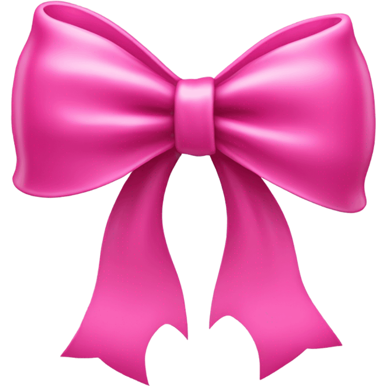 pink bow emoji