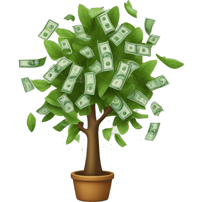 Money tree emoji