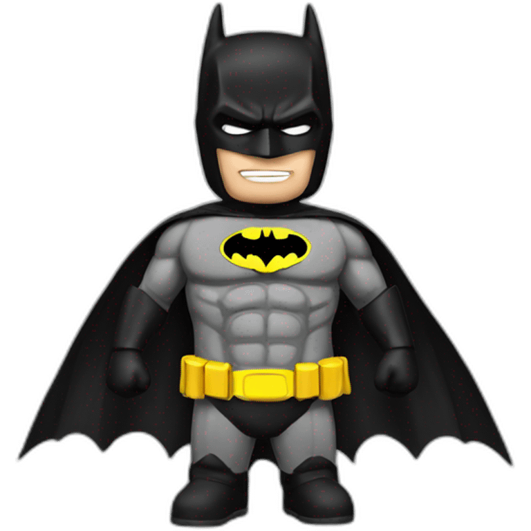 Realistic batman emoji