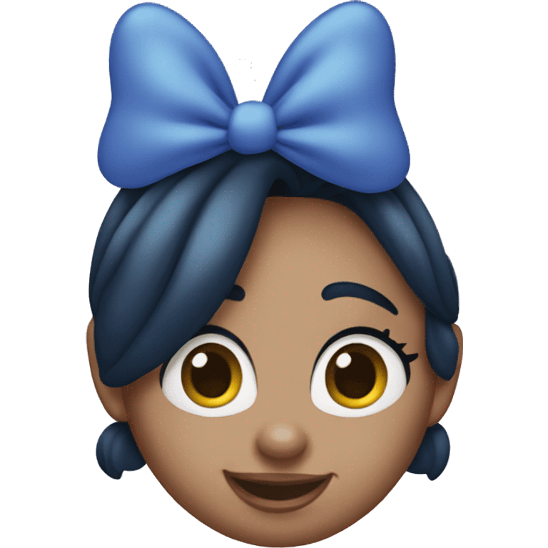 blue minnie mouse emoji