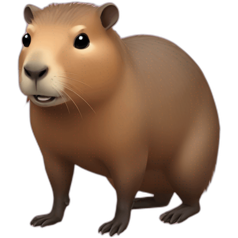 Capybara emoji