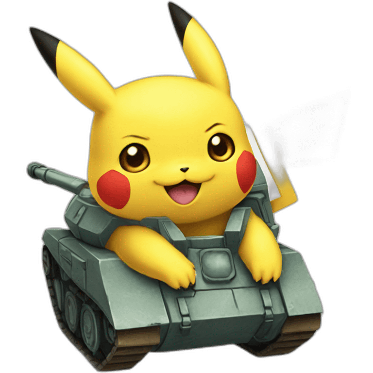 pikachu sur tortank emoji