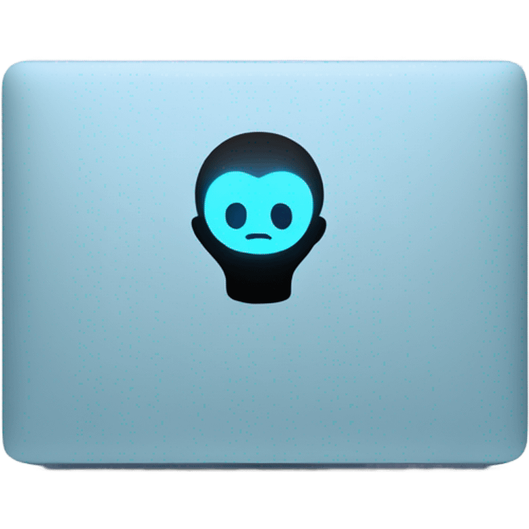 babyblue macbook emoji