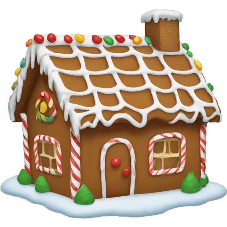 Gingerbread house  emoji