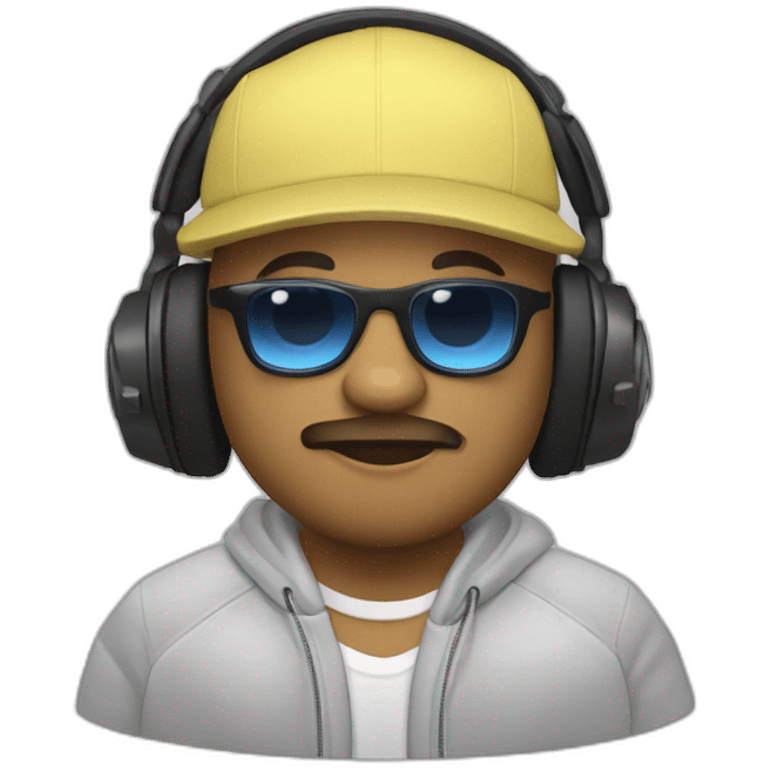 Dj morocho sin vigote emoji