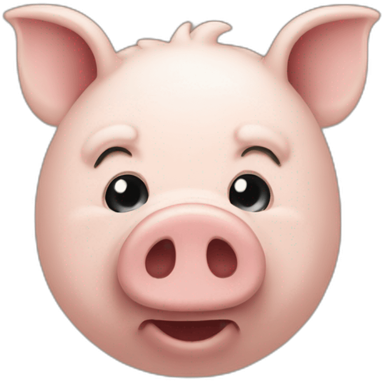 Cochon idiot emoji