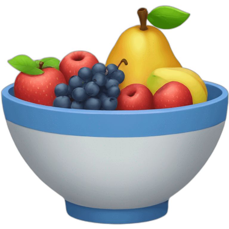 bowl of fruits emoji