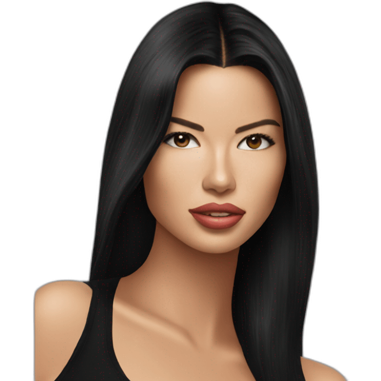 Adriana Lima emoji