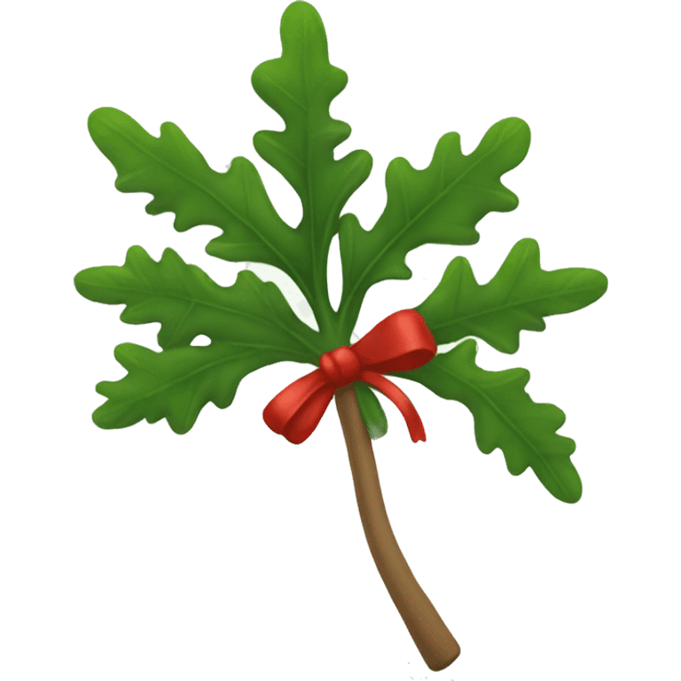 mistletoe emoji