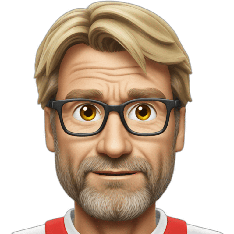 jurgen klopp as a cleaner emoji