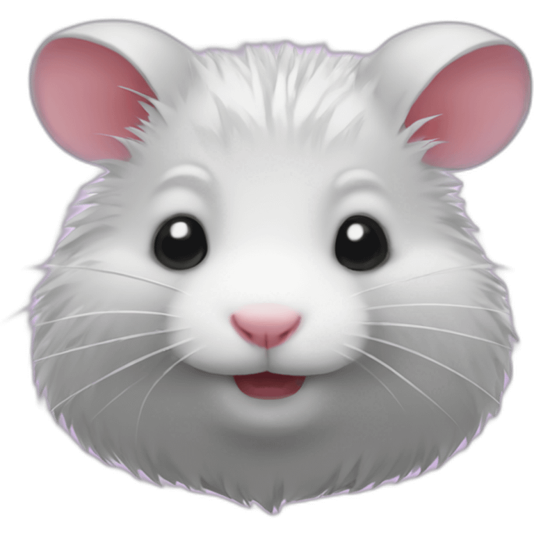 Cyber hamster emoji