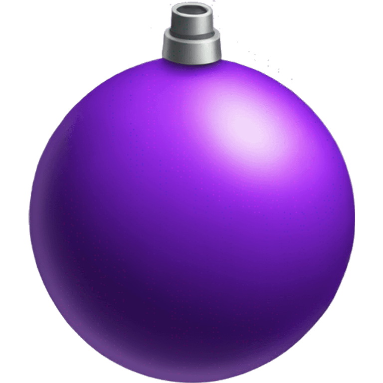 purple bomb emoji