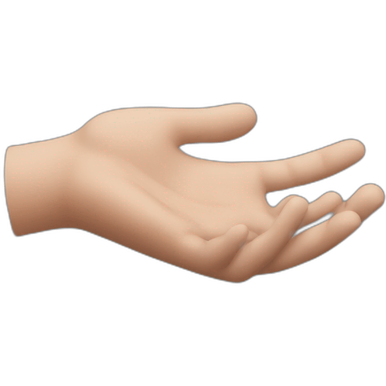 hand giving help emoji