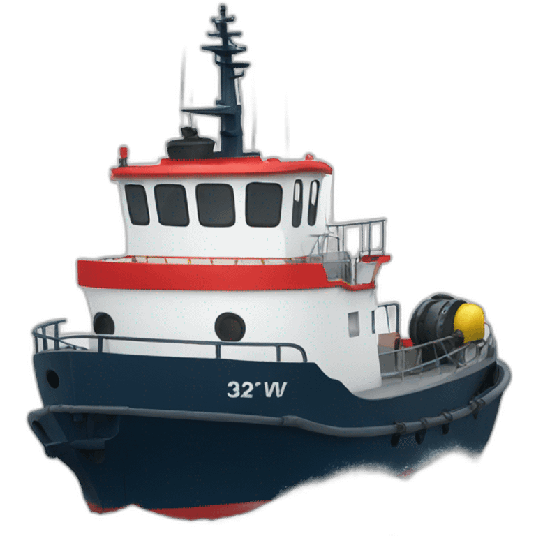 tug vessel emoji