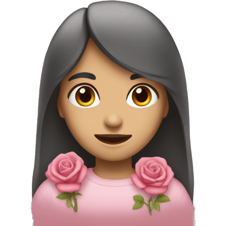 Moño rosa emoji