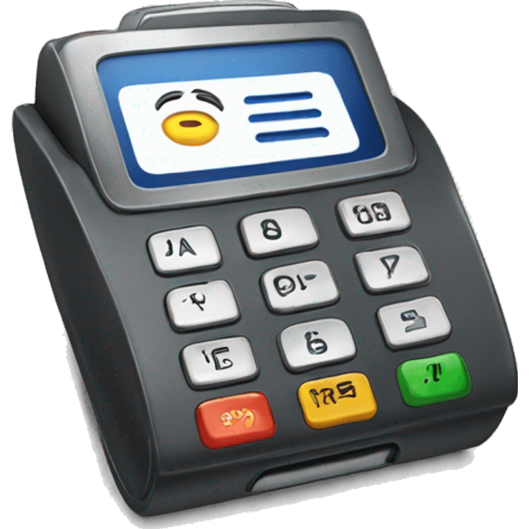 toy credit card reader emoji