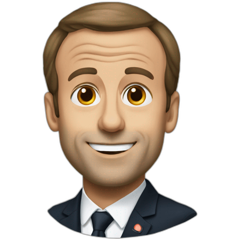 Emmanuel Macron emoji