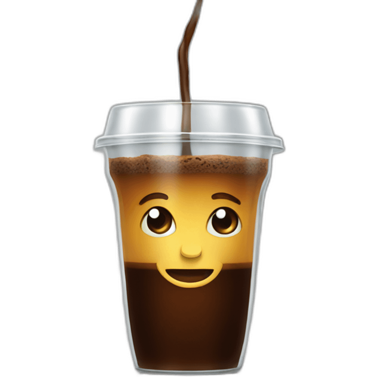 caffine in coffe glass emoji