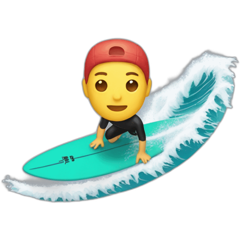 surfer in Japan emoji