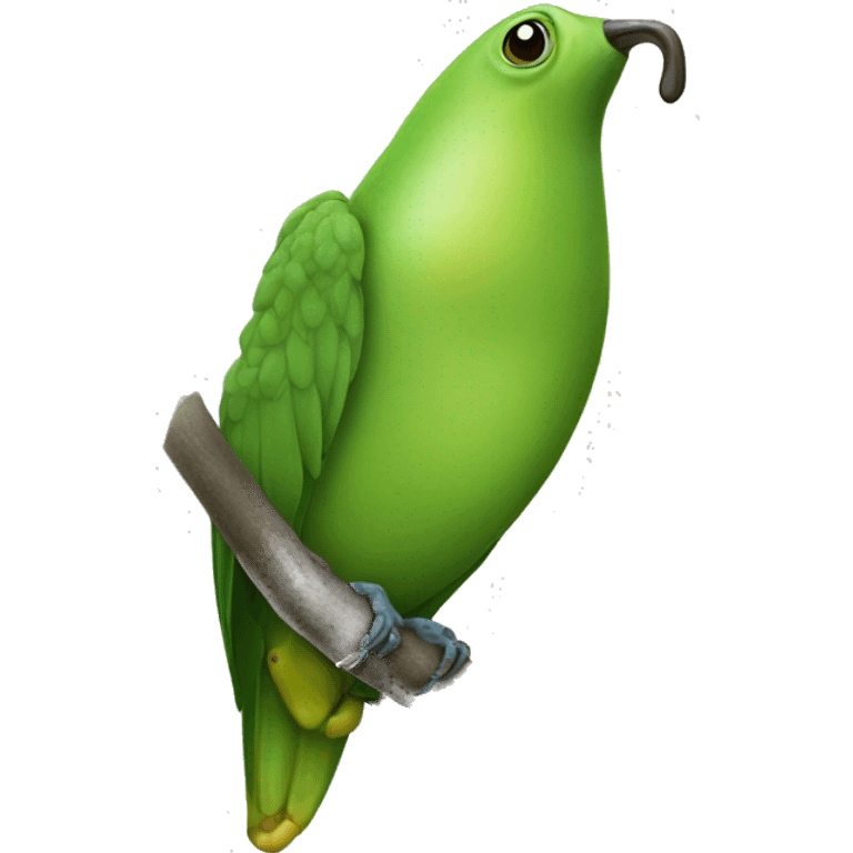 Green Mango Anthracothorax viridis emoji