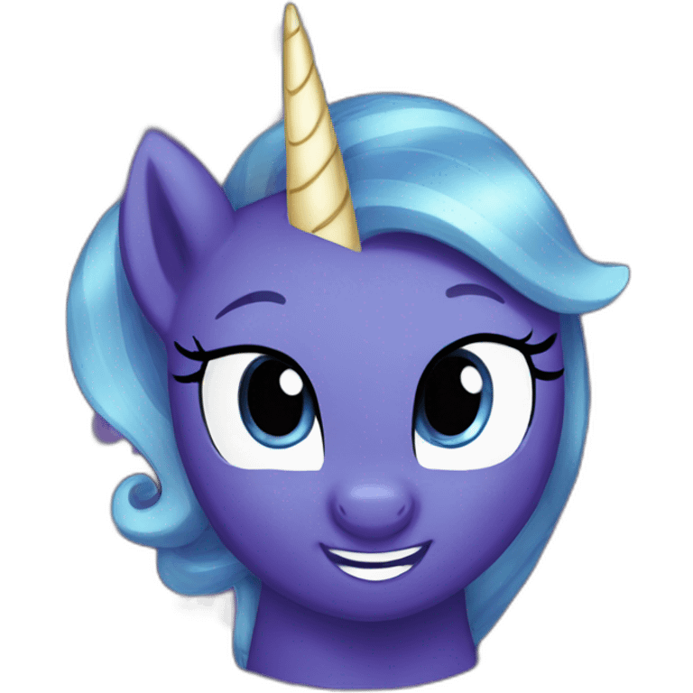 My little pony nightmare moon emoji