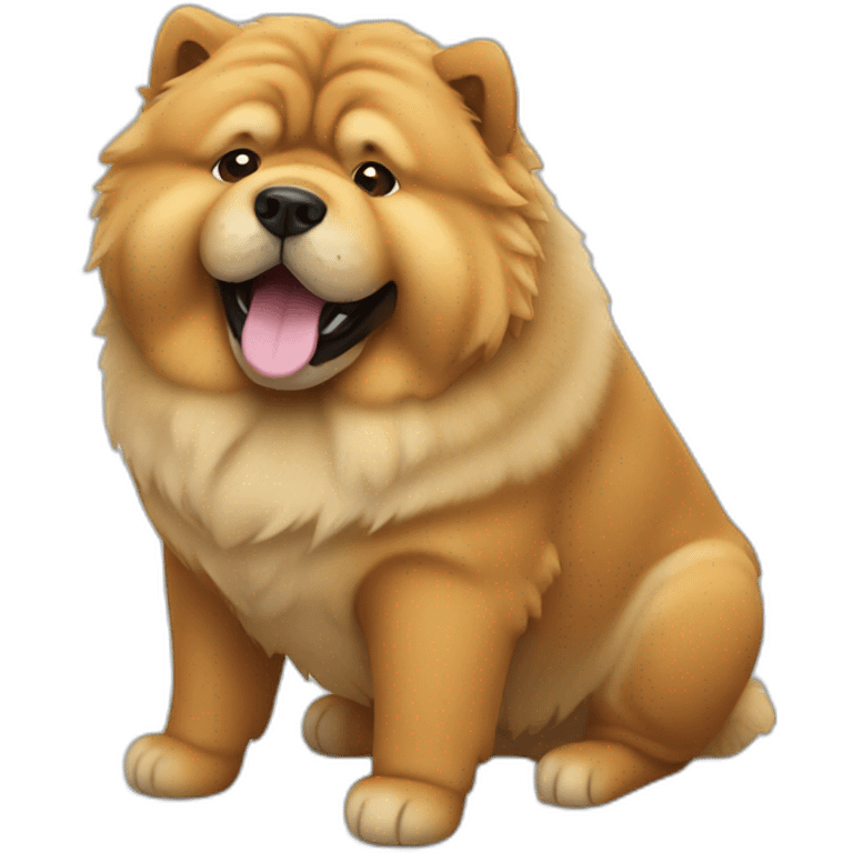 chow chow play emoji