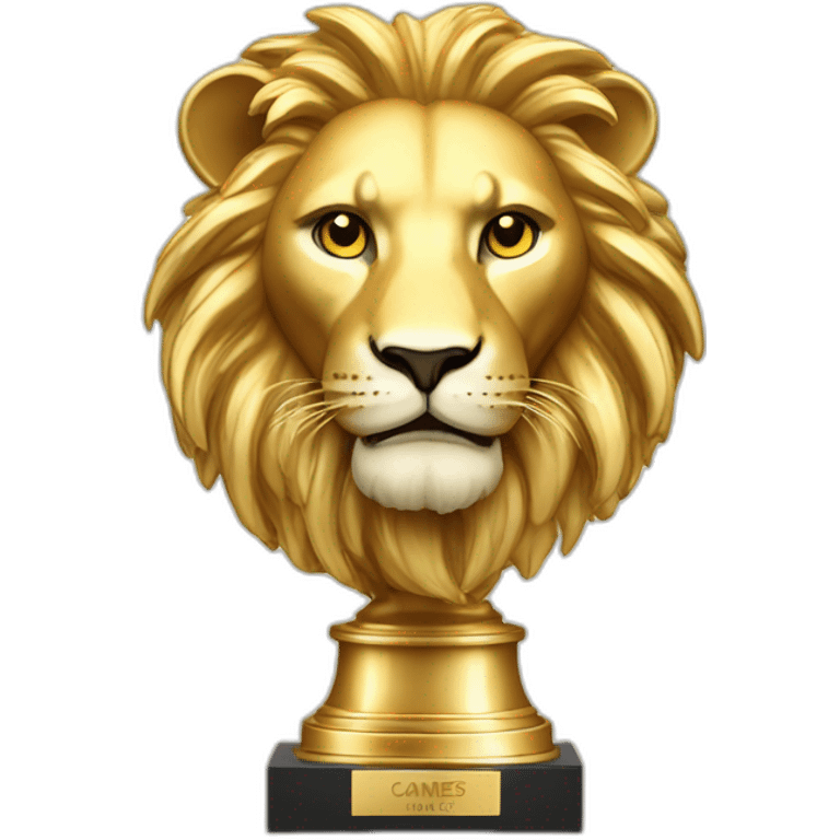 cannes gold lion trophy emoji