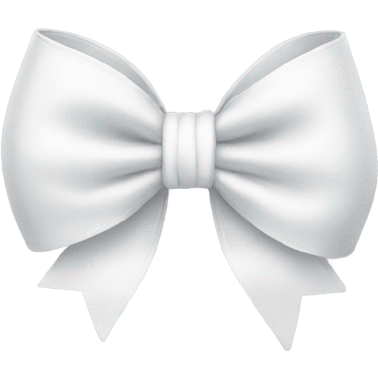 white bow emoji