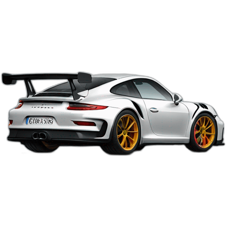 Porsche 911 gt3 rs emoji