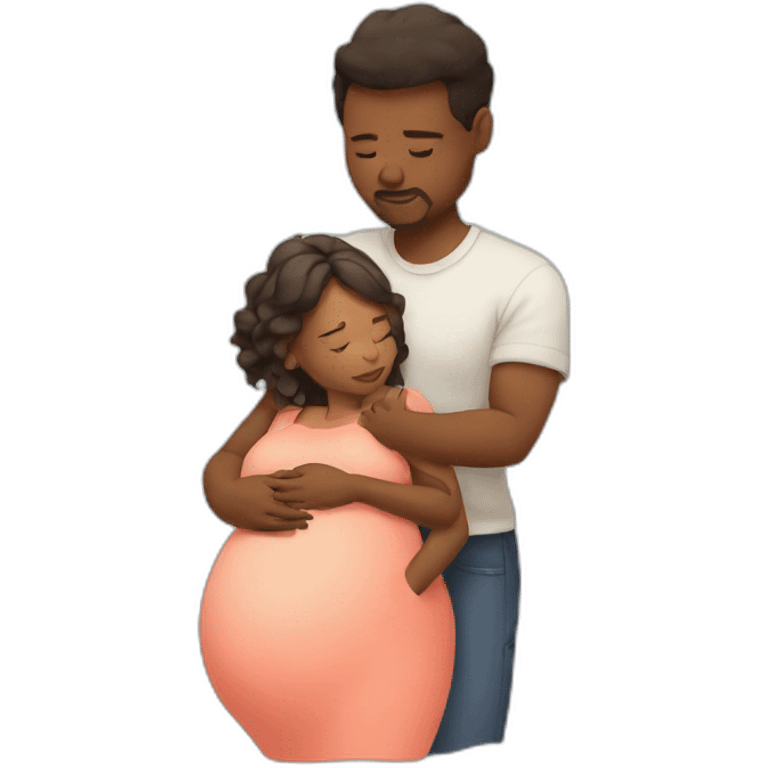 Pregnant love emoji