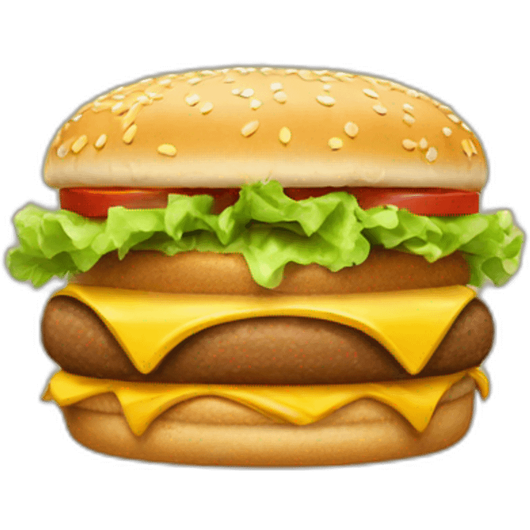 Big mac emoji