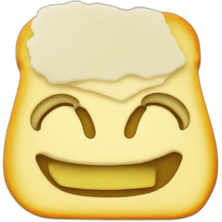 Une raclette emoji