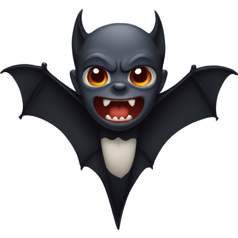 Bat vampire emoji