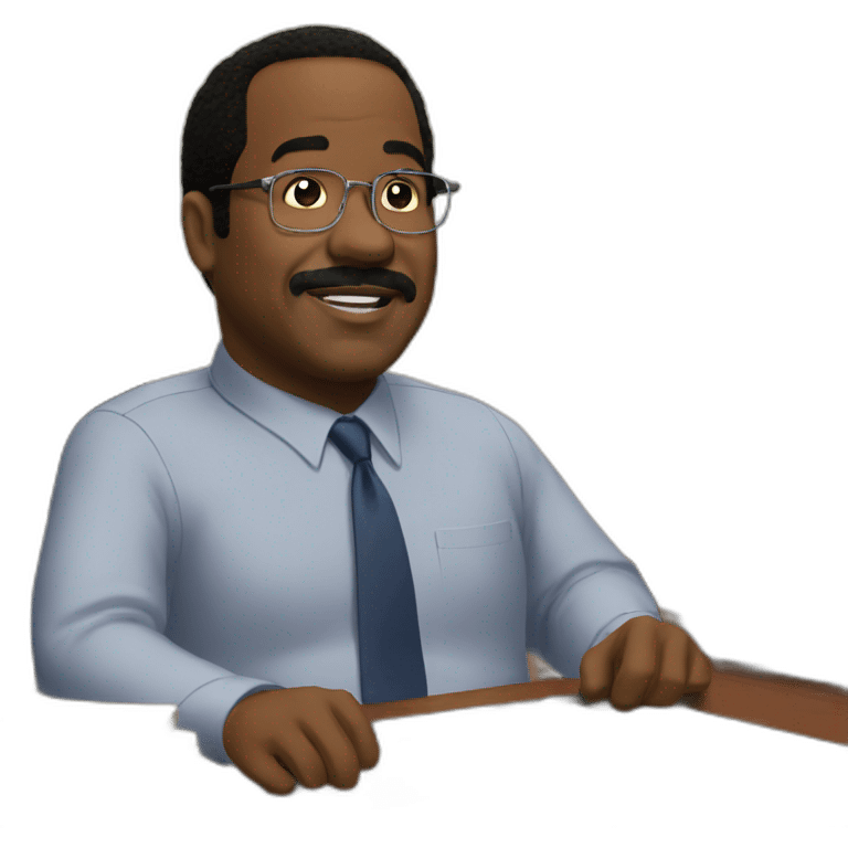 Stanley Hudson office emoji