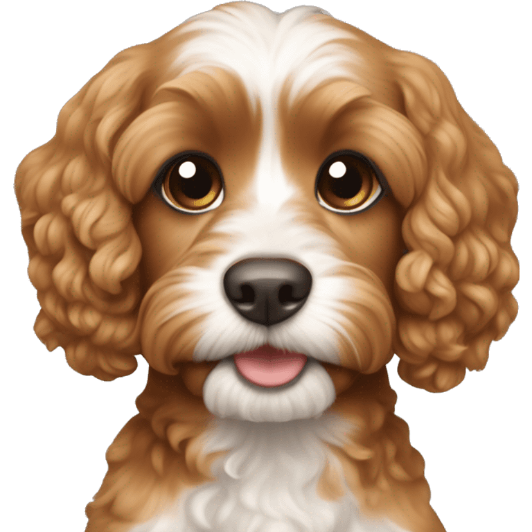 Cavapoo caramel color emoji