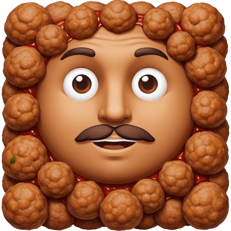 Meatball man emoji