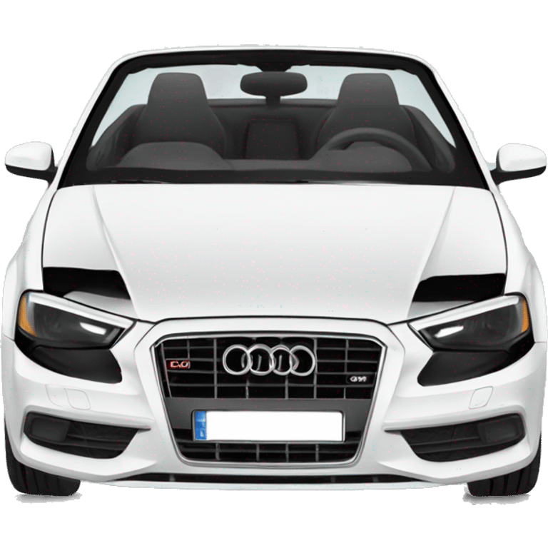 Audi A3 cabriolet emoji