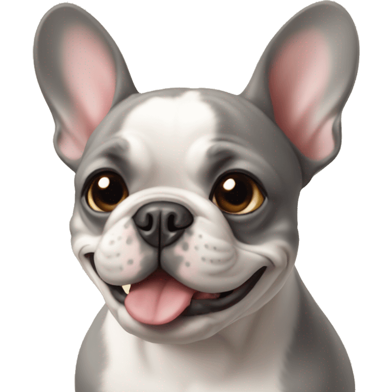 French bulldog  emoji